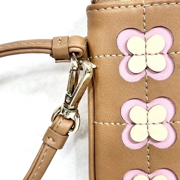 Nine West Floral Dimensional Wristlet - Picture 2 of 8